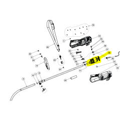 Moteur coupe bordure RYOBI RLT7038 - SAV PEM pièces détachées