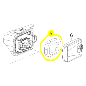 Filtre à air tondeuse MC CULLOCH M40-120 / M46-120RE / 593058601
