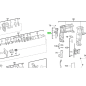 Balais moteur pour perforateurs AEG KH24IXE - BH24IE - KH24IE Balais moteur pour perforateurs AEG KH24IXE - BH24IE - KH24IE