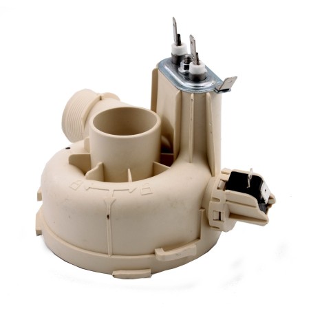Capot de pompe avec chauffage lave vaisselle BRANDT. CANDY, HOOVER, MINEA