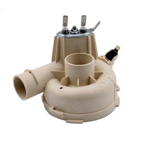 Capot de pompe avec chauffage lave vaisselle BRANDT. CANDY, HOOVER, MINEA