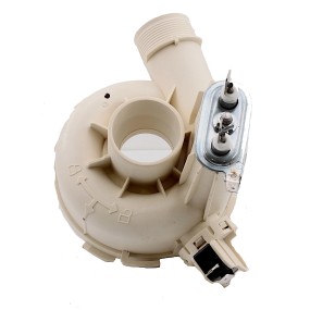 Capot de pompe avec chauffage lave vaisselle BRANDT. CANDY, HOOVER, MINEA