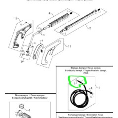 Joints toriques embout flexible nettoyeur haute pression KEW, NILFISK