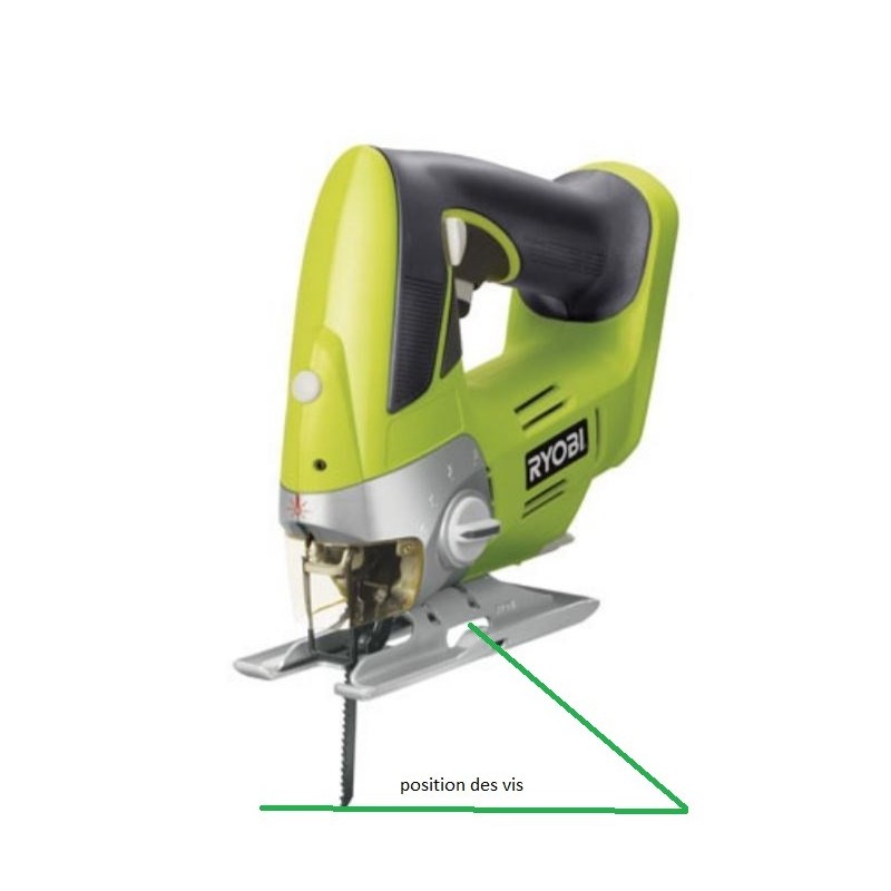 Vis de fixation 5131011446 semelle pour scie sauteuse RYOBI Série CJS-180LM