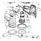 Jupe de protection 797167 ponceuses orbitales BLACK & DECKER BD190S, BD5100 Jupe de protection 797167 ponceuses orbitales BLACK & DECKER BD190S, BD5100
