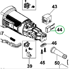 Condensateur 1004525-43 meuleuses BLACK & DECKER, STANLEY FME811, FME812, FME821