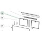 Filtre à graisse Z1330462229 pour la hotte escamotable AILRUX AHV659BK