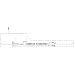Câble d'acceleration débroussailleuses JONSERED CC2236 - BC2236