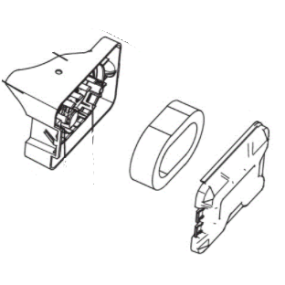Ensemble filtre à air complet tondeuses RYOBI RLM4614 / RLM46173