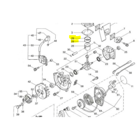 Segment de débroussailleuses RYOBI PBC3243M - PBC3243ML