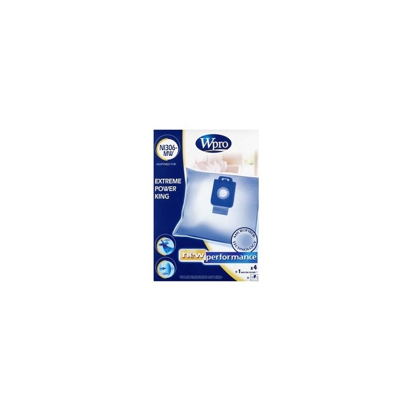 Sacs pour aspirateurs NILFISK Extreme - Power - King