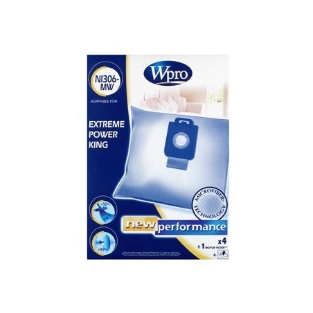 Sacs pour aspirateurs NILFISK Extreme - Power - King