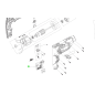 Interrupteur pour perceuses à percussion RYOBI RPD500G Interrupteur pour perceuses à percussion RYOBI RPD500G