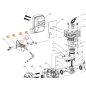Bobine d'allumage souffleur MC CULLOCH GB322 - GBV322VX Bobine d'allumage souffleur MC CULLOCH GB322 - GBV322VX