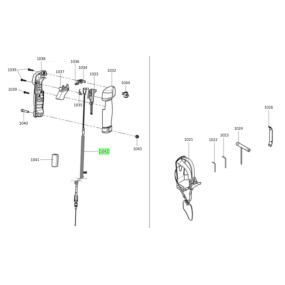 Câble d’accélération débroussailleuse RYOBI RBC52FSBO