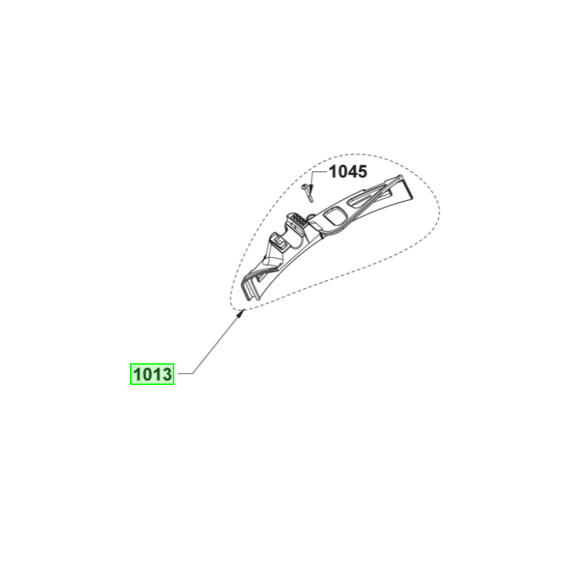 Carter de protection débroussailleuses RYOBI RBC31SESO / RBC430SESD Carter de protection débroussailleuses RYOBI RBC31SESO / RBC430SESD