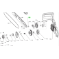 Tendeur de chaine tronçonneuses RYOBI RCS3835T / RCS3840T Tendeur de chaine tronçonneuses RYOBI RCS3835T / RCS3840T