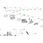 Joint de carburateur tronçonneuses RYOBI RCS3535C2 - RCS3840T Joint de carburateur tronçonneuses RYOBI RCS3535C2 - RCS3840T