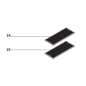 Filtre à graisse ZYT142114019 extérieur hotte AIRLUX AHTD65BK