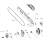 Guide 35cm pour tronçonneuses RYOBI RCS3835T