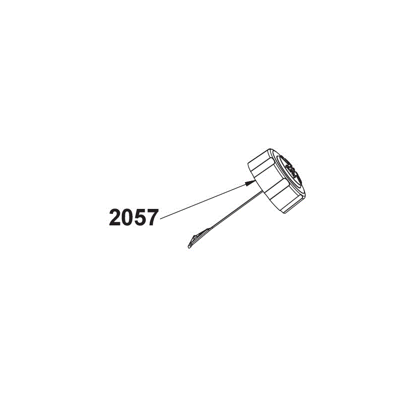 Bouchon de reservoir débroussailleuse RYOBI RBC31SESO - RBC31SBO Bouchon de reservoir débroussailleuse RYOBI RBC31SESO - RBC31SBO