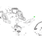 Carter de protection taille haies RYOBI OHT1845 / RHT184520 Carter de protection taille haies RYOBI OHT1845 / RHT184520