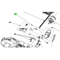 Réservoir d'huile tronçonneuses RYOBI RY36CSX30B / RY36CSX40B