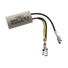 Filtre antiparasites 3 fils, 250V, 0.1µF, 481912118063, pour appareils ménager