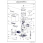 Ecrou de pâle 503813 pour machine à glace MAGIMIX GELATO EXPERT
