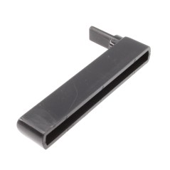Support visière côté Gauche pour hotte AIRLUX HCD65IX, AHC810CX