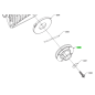 Poulie de lanceur tronçonneuses RYOBI RCS3535C2 - RCS3840T Poulie de lanceur tronçonneuses RYOBI RCS3535C2 - RCS3840T