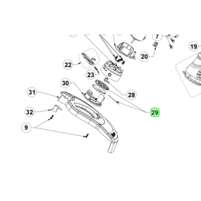 Bobine de fil pour coupe-bordure RYOBI OLT1831H - RLT1831H25F - 5131039549