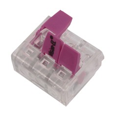Connecteurs WAGO rapide câble souple, rigides, semi-rigides de 0.2 à 4 mm2