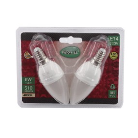 Ampoule LED à vis E14 - 230 VOLT puissance 6W - 510 LUMENS - 4000K