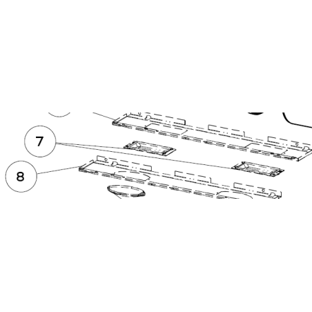 Cache-ampoule hotte AIRLUX AHT63. SAV PEM pièces détachées