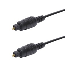 Cordon OPTIQUE TOSLINK Mâle - TOSLINK Mâle de longeur 3 Métres