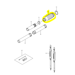 Raccord tuyau 412115-5 pour souffleur DOLMAR PB7600-4