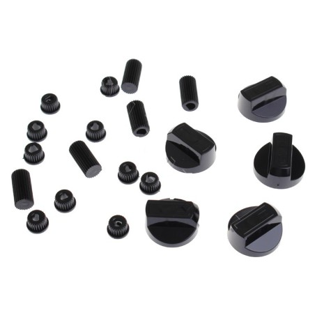 Manettes universelles coloris noir , cuisiniere, four, plaque
