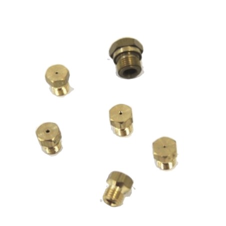 Injecteurs X 5 GAZ NATUREL pour plaque de cuisson GLEM GT955IX