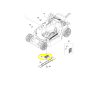 Support de lame tondeuse MAKITA modèle DLM382 Support de lame tondeuse MAKITA modèle DLM382