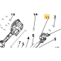 Module d'alimentation 90635511 coupe bordure DEWALT DCM561 Module d'alimentation 90635511 coupe bordure DEWALT DCM561