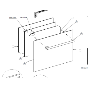 Vitre intérieure pour four AIRLUX GLEM AFP211WH GFLP103IX
