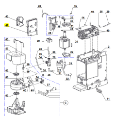 Platine éléctronique pour nespresso MAGIMIX CITIZ