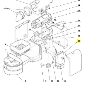 Platine éléctronique nespresso MAGIMIX M100 AUTO ECO NM - SAVPEM