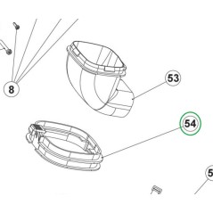 Adaptateur pour tubes souffleur RYOBI modèle RBV3000CESV