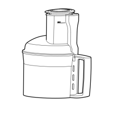 Cuve anthracite robot MAGIMIX Cuisine Systeme 4200XL