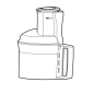 Cuve anthracite robot MAGIMIX Cuisine Systeme 4200XL