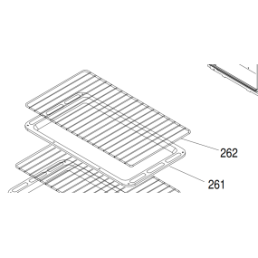 Lèchefrite pour cuisinières AIRLUX et GLEM, largeur 90 centimètres