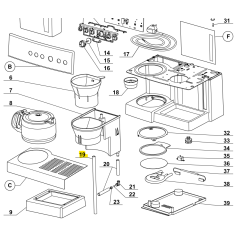 Durite silicone pour cafetière expresso MAGIMIX