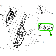 Pignon pour tronçonneuses RYOBI RCS1835B - RCS2340B2C